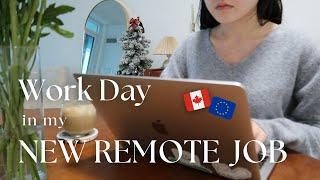 I got a remote job from Europe in Canada｜我在加拿大返歐洲工