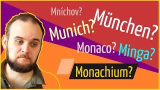 Czemu po polsku MÜNCHEN to MONACHIUM?