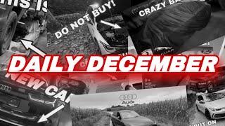 THE START OF ME FIRST DAILY DECEMBER! ( CRAZY CARMEETS , POV DRIVES , OLDTIMERS , MK8 GTI ) 