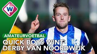 Quick Boys declasseert Noordwijk en is koploper van tweede divisie