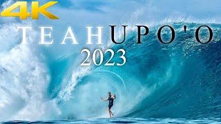 (ASMR) Teahupoo: The Ultimate Surfing Experience - April 2023