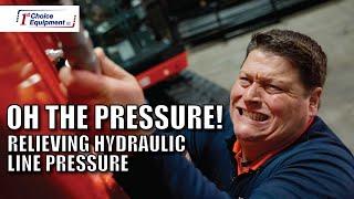 How To Relieve Hydraulic Pressure