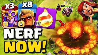 MOST BROKEN Super Witch & FIREBALL Strategy in TH16 | DRUIDS Army in Clash of Clans