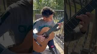 Beckett Ceron plays Choro 1, Heitor Villa-Lobos (12 years old, classical guitar)