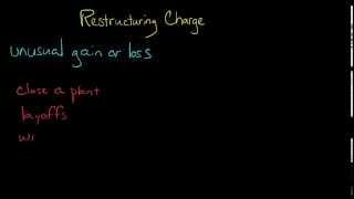 Restructuring Charges (Financial Accounting)