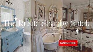 French Country | Shabby Chic Bathroom Ideas