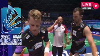 LIVE - He Ji Ting/Ren Xiang Yu vs Kim Astrup/Anders Skaarup Rasmussen - China Open 2024