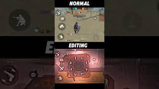 Normal + Editing  Edit×Free Fire Capcut