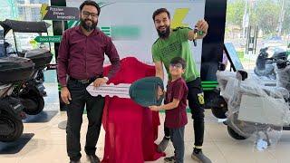 Alhamdulillah hamari electric bike ki delivery mil gai ️