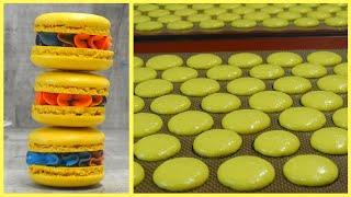 How to make PERFECT MACARONS without needing to DRY THEM! Step by Step Recipe