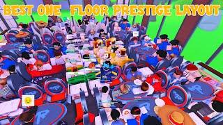 *NEW* BEST F2P ONE FLOOR PRESTIGE LAYOUT IN ROBLOX MY RESTAURANT!!!