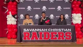 The moment 5-STAR defensive tackle Elijah Griffin committed to Georgia