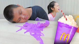 กินน้ำปั่นสีม่วง Grimace Shake | บริ้งค์ไบรท์