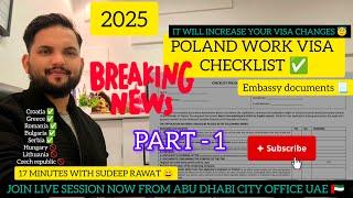 Poland WORK VISA CHECKLIST 2025 Top 5 Mistakes to Avoid!