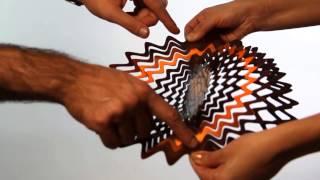 How to unfold the wind spinner