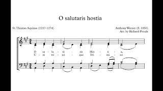 Werner, Anthony (1817 - 1866) O Salutaris Hostia.