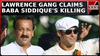 Baba Siddique Shot Dead: Lawrence Bishnoi's Gang Claims Baba Siddique's Killing | Breaking News