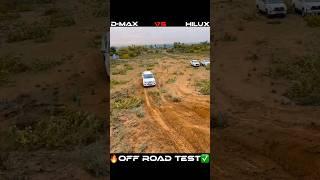 Isuzu D-Max vs Toyota Hilux OFF ROAD TEST 