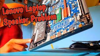 How Fix lenovo laptop Speaker Problem