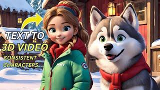 How to Make 3D Cartoon Animation Story Video with Free AI Tools | Free ai video generator