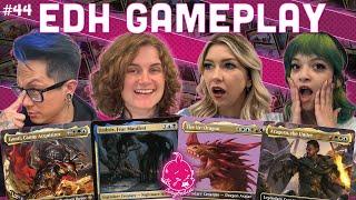 Crim & Ashlen Rose’s scary decks! | Gonti | Umbris | Ur Dragon | Aragorn | MTG EDH Gameplay