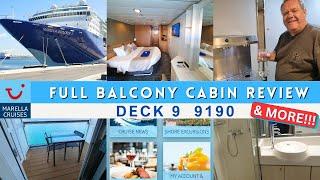 Marella Explorer 2 Standard Balcony Cabin Tour & Review Deck 9 9190… and More!