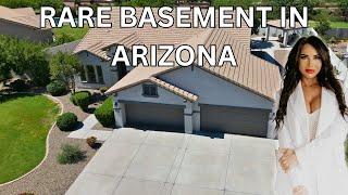 RARE BASEMENT HOME IN QUEEN CREEK, ARIZONA