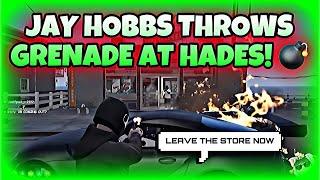 Jay Hobbs Throws Grenade At Hades 24/7 | NoPixel GTA RP | NoPixel Clips