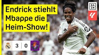 Reals erster Saisonsieg bei Endricks Debüttor: Real Madrid - Valladolid | LaLiga | DAZN Highlights