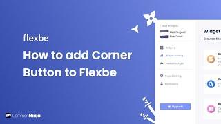 How to add a Corner Button to Flexbe