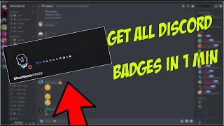 How To Get All Discord Badges?!?!?! (HACKS!?!?!)