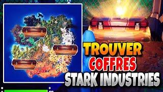 Où Trouver COFFRE STARK INDUSTRIES sur Fortnite Saison 4 (Emplacements Coffre Iron Man)