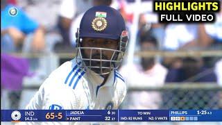 INDIA vs NEW ZEALAND 3rd Test Day 3 Full Match Highlights Video 2024 | ind vs nz 3rd test highlights