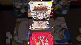 Mickey Food Fight Board Game | by woosung.boardgames #shorts #boardgames #fun