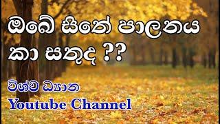 BE THE MASTER OF YOUR MIND - Part 1 | ඔබේ සිතේ පාලනය ඇත්තටම ඔබ සතුද ?? පළවෙනි කොටස | Vishwa Dhyana