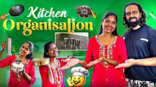 Kitchen Organisation in புது வீடு ‍| Unique Collections & Product Finds | Gowti Sowbi Vlogs