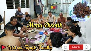 Masak Menu Eksotik ( Biawak), Terus Makan Bersama Keluarga. #teamabunbilun