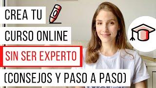 Como crear mi curso online / Rosa Virginia