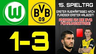 ANSAGE an die BVB FÜHRUNGSETAGE! FURIOSE ERSTE HALBZEIT! | BVB REALTALK  | Wolfsburg 1-3 Dortmund