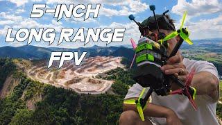 Is This Even Possible? Long Range FPV on a 5 Inch Quad, Flies 4KM - Insane!