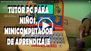 Tutor PC para niños, minicomputadora de aprendizaje