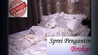 Sprei Pengantin Brokat, Limited Edition!