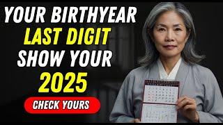 What the Last Digit of Your Birth Year Says About Your Next Year - Buddhist Teachings