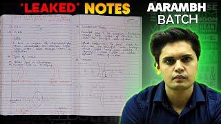 SCIENCE Next Toppers Notes Class 10 | Aarambh Batch Science Notes | Prasant Kirad | Next Toppers