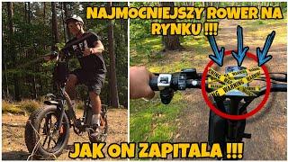 NAJMOCNIEJSZY E-BIKE NA RYNKU ? ON WYRYWA Z KOPYTA !!! VAKOLE Y20 PRO