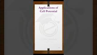 Applications of Cell Potential   #electrochemistry #csirnet  #shortsvideo