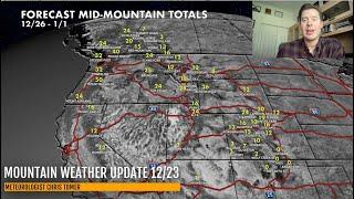 Mountain Weather Update 12/23, Meteorologist Chris Tomer