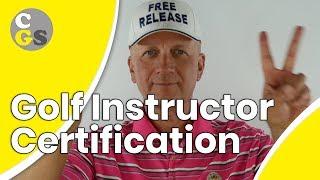 Golf Instructor Certification | CONSISTENCY GOLF SWING