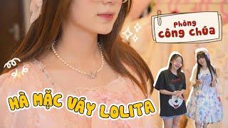 Đặng Thu Hà mặc VÁY LOLITA trong căn phòng “tiền tỷ” của Pun
