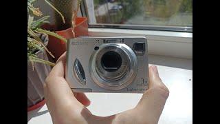 Camera Sony Cyber Shot DSC-W5 Silver 5.1 MP digital vintage compact retro rareWORKing CHEAP